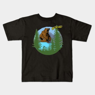 INTO THE WILD FOREST Kids T-Shirt